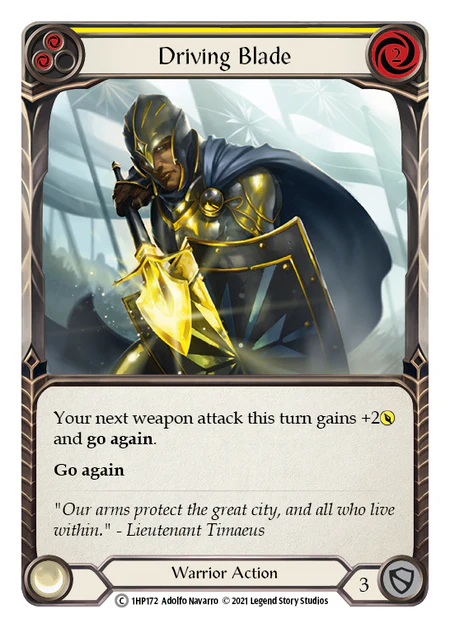Driving Blade (Yellow) - Image 2