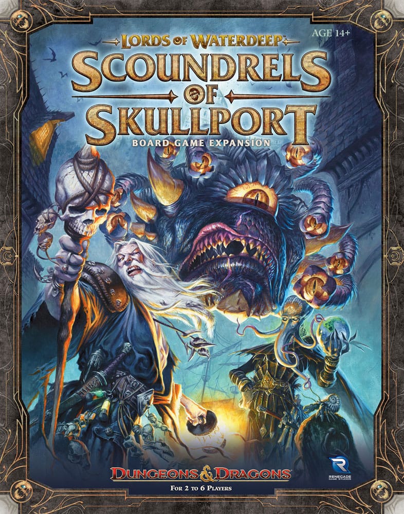 Dungeons & Dragons board game Lords of Waterdeep: Scoundrels of Skullport Expansion