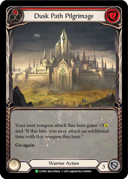 Dusk Path Pilgrimage (Red)