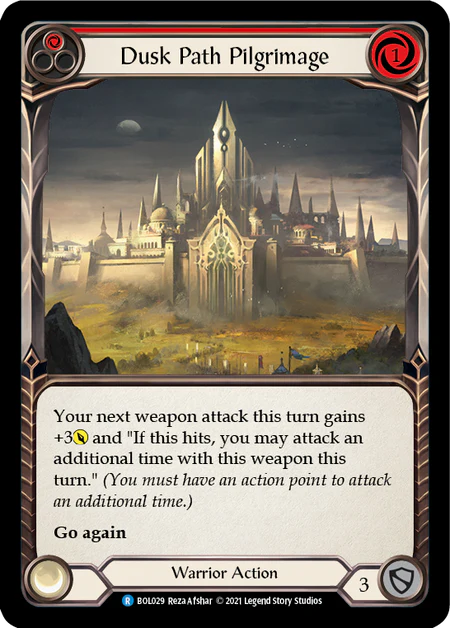 Dusk Path Pilgrimage (Red) - Image 2