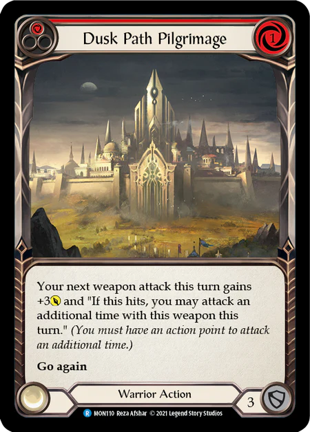 Dusk Path Pilgrimage (Red) - Image 3
