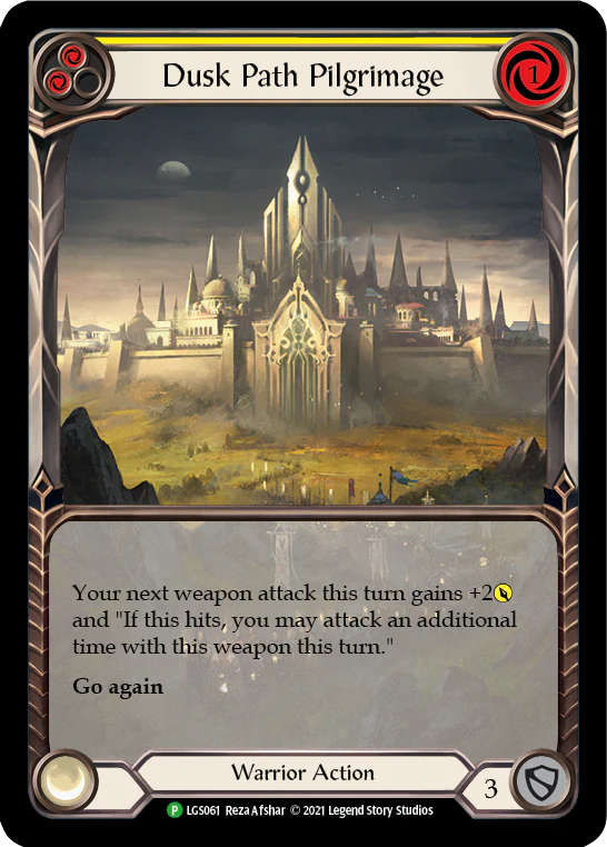Dusk Path Pilgrimage (Yellow)