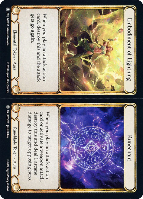 Embodiment of Lightning // Runechant
