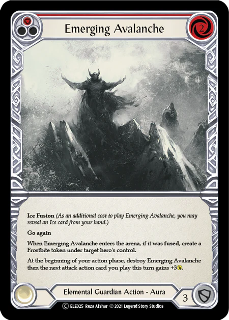 Emerging Avalanche (Red) - Image 2