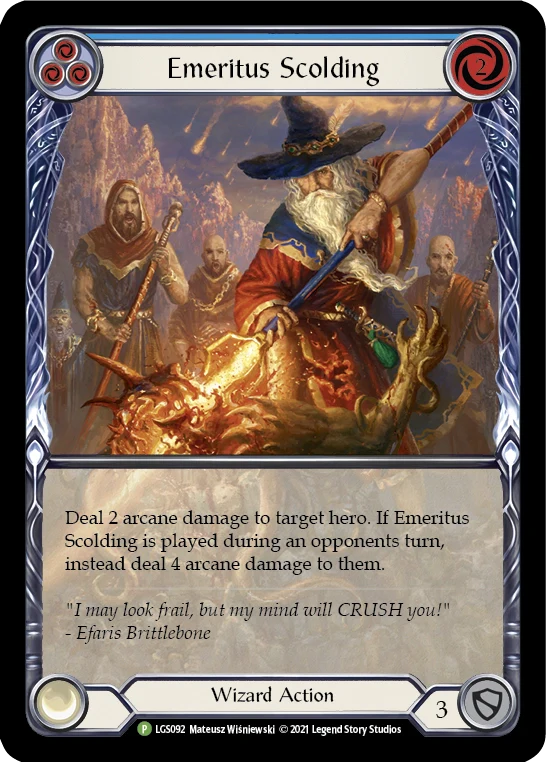 Emeritus Scolding (Blue) - Image 2