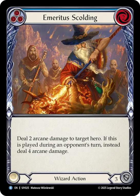 Emeritus Scolding (Blue) - Image 3