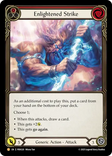 Enlightened Strike (Red) - Image 4