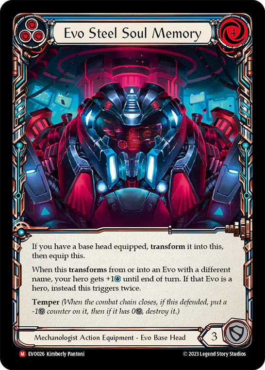 Evo Steel Soul Memory (Blue)