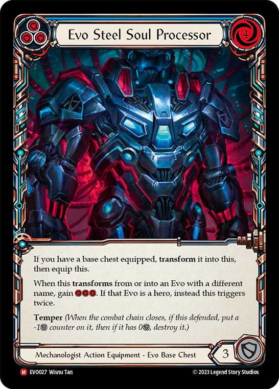 Evo Steel Soul Processor (Blue)