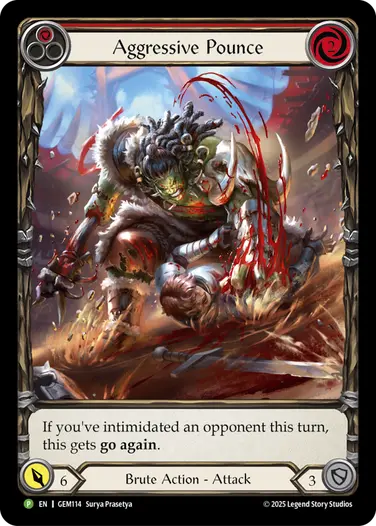 Aggressive Pounce (Red) - Image 2