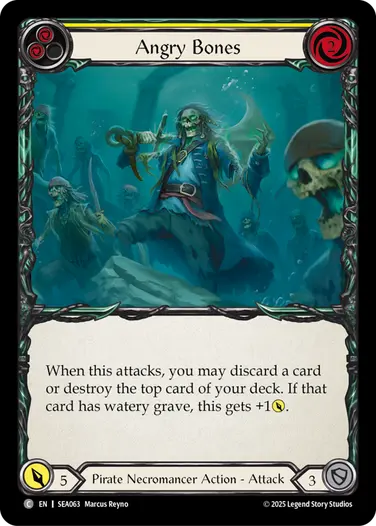 Angry Bones (Yellow)