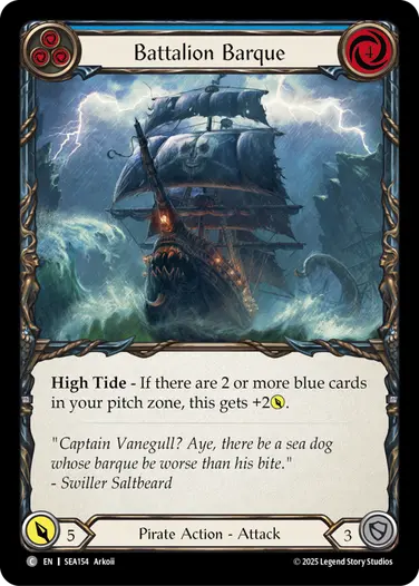 Battalion Barque (Blue)