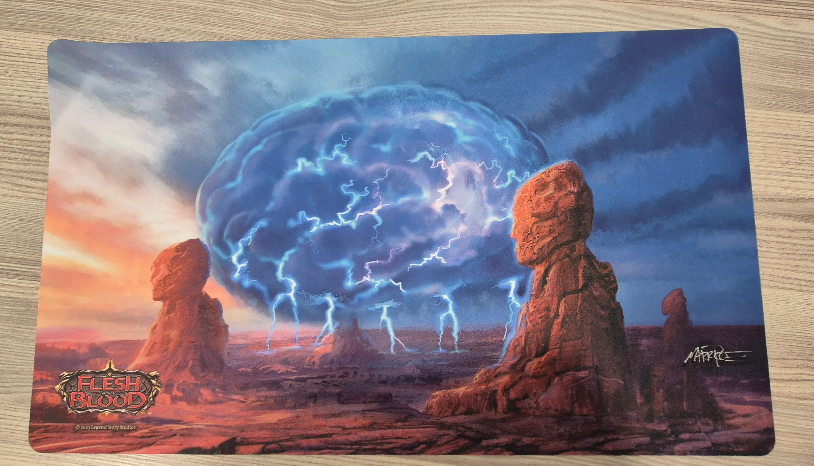 FAB - Brainstorm Playmat (Artist Signed)