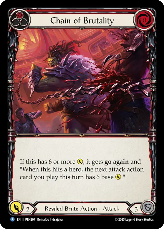Chain Brutality (Red)