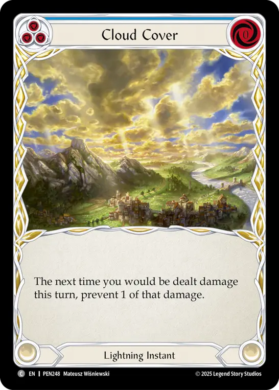 Cloud Cover (Blue)