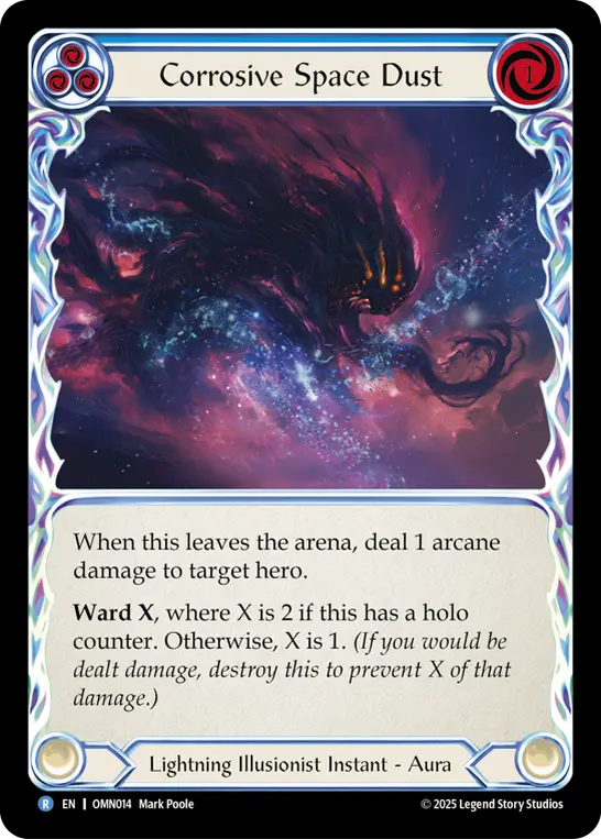 Corrosive Space Dust (Blue)