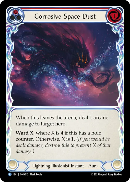 Corrosive Space Dust (Red)