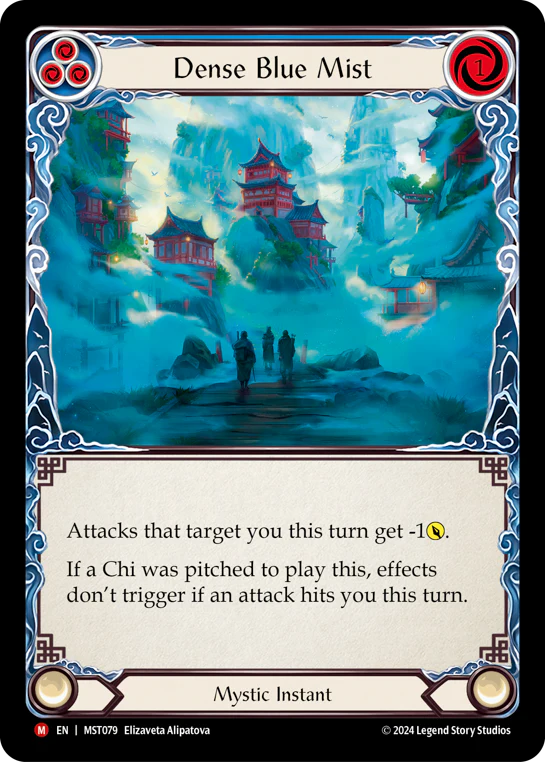 Dense Blue Mist