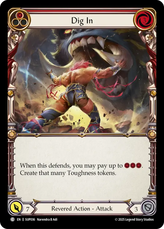 Dig In (Red)