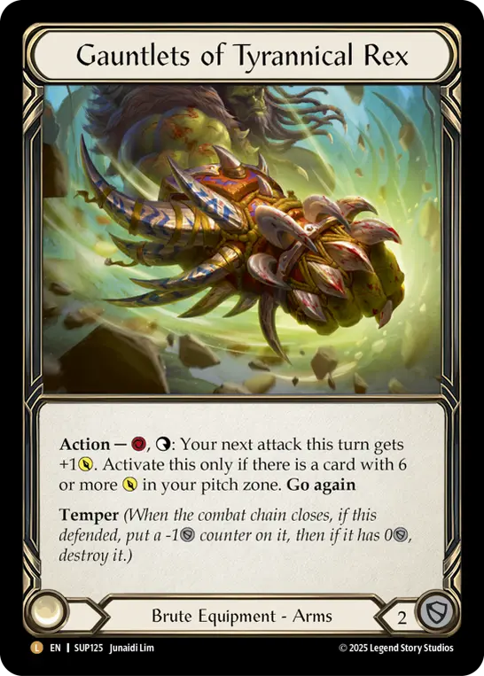 Gauntlets of Tyrannical Rex - Image 2