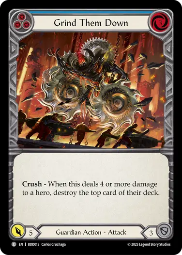 Grind Them Down (Blue) - Image 2