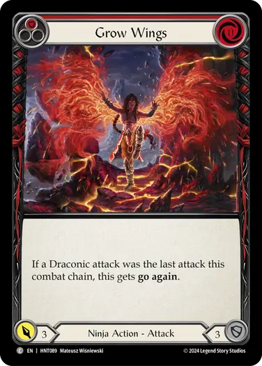 Grow Wings (Red)