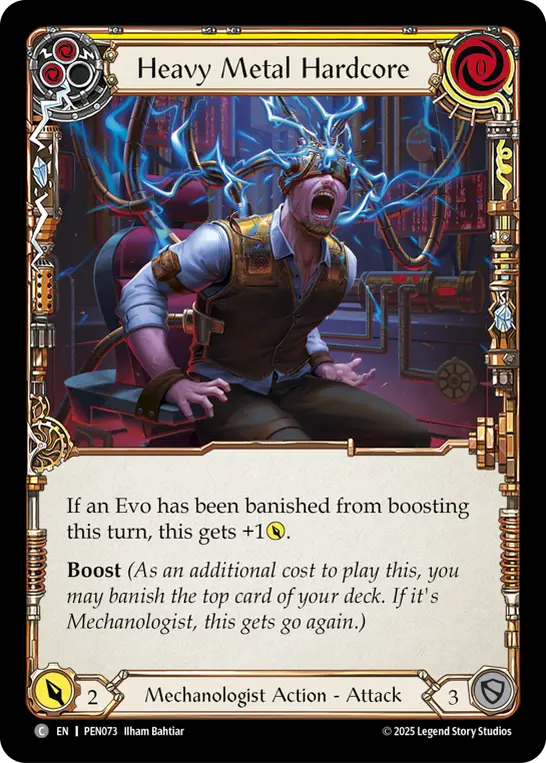 Heavy Metal Hardcore (Yellow)
