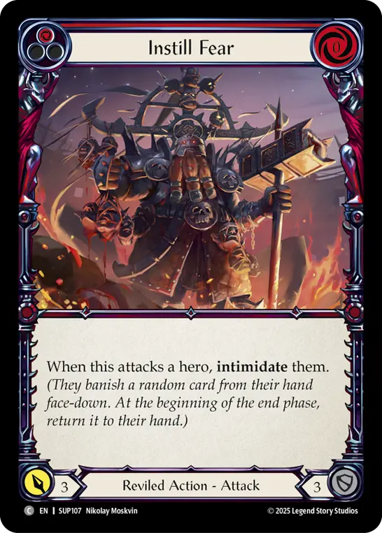 Instill Fear (Red)