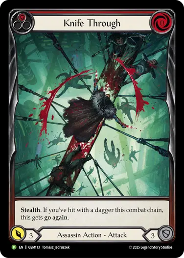 Knife Through (Red) - Image 2
