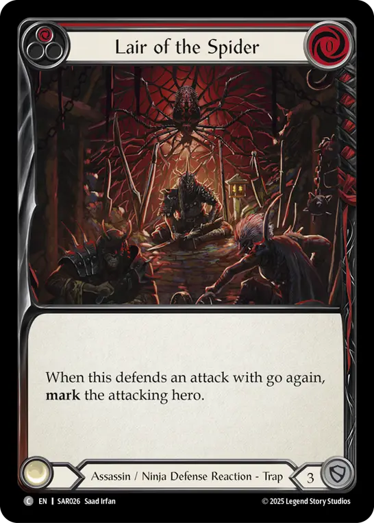Lair of the Spider (Red) - Image 2