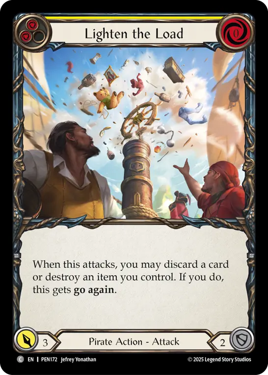 Lighten The Load (Yellow)