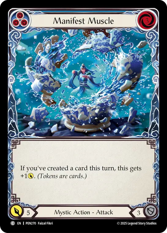 Manifest Muscle (Blue)