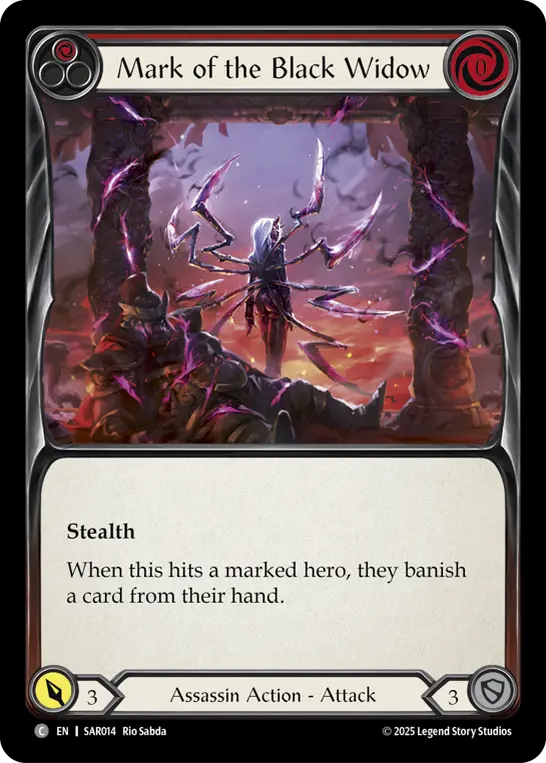 Mark of the Black Widow (Red) - Image 4