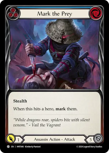 Mark the Prey (Blue)