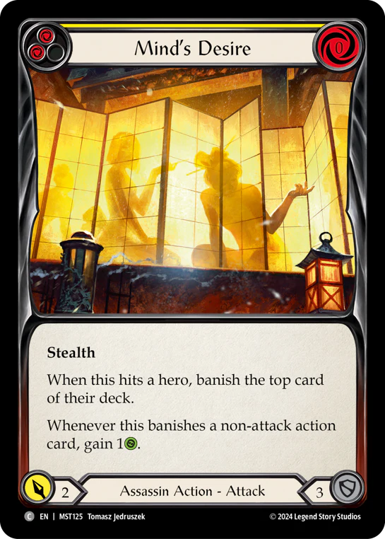Mind's Desire (Yellow)