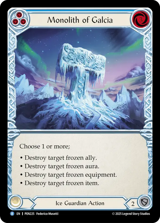 Monolith Of Galcia (Blue)