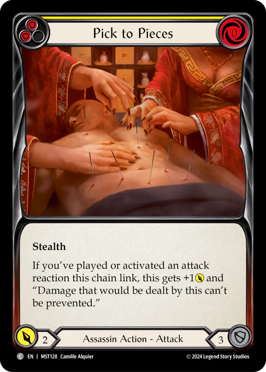 Pick to Pieces (Yellow)