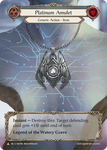 Platinum Amulet - Image 2