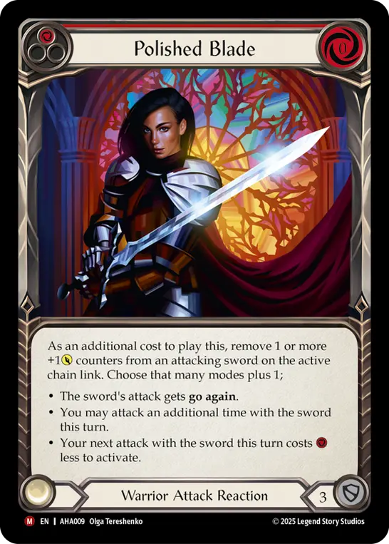 Polished Blade (Red)