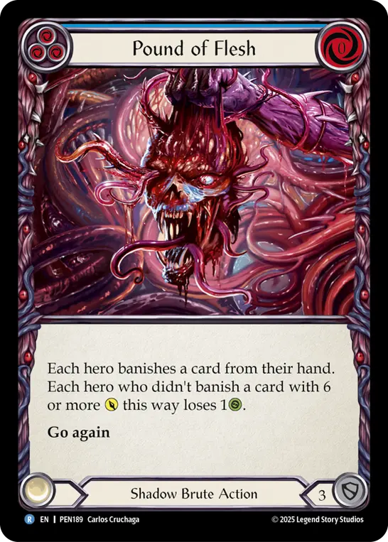 Pound Of Flesh (Blue)