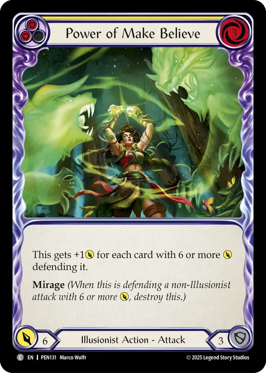 Power Of Make Believe (Yellow)
