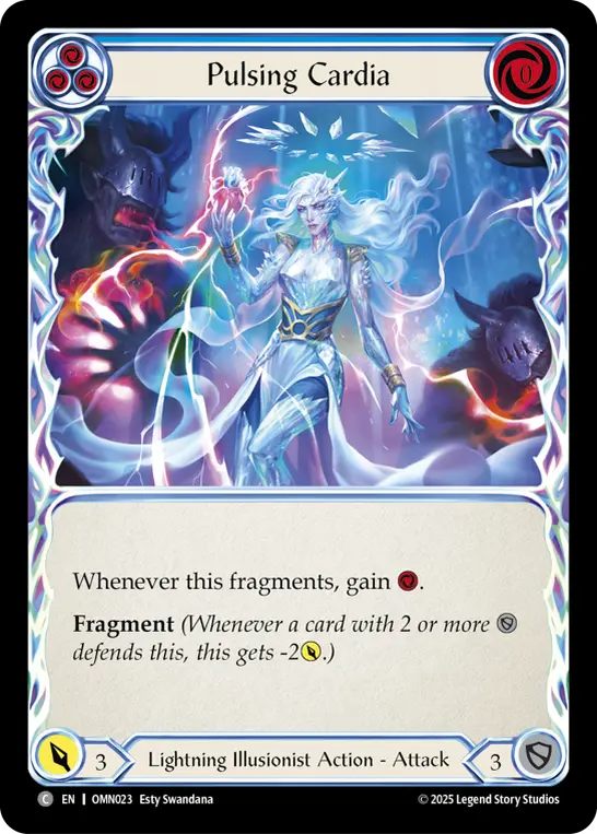 Pulsing Cardia (Blue)