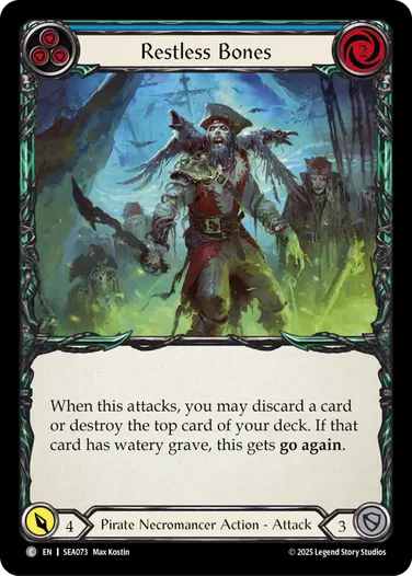 Restless Bones (Blue)