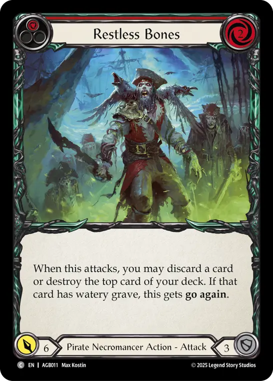 Restless Bones (Red) - Image 2