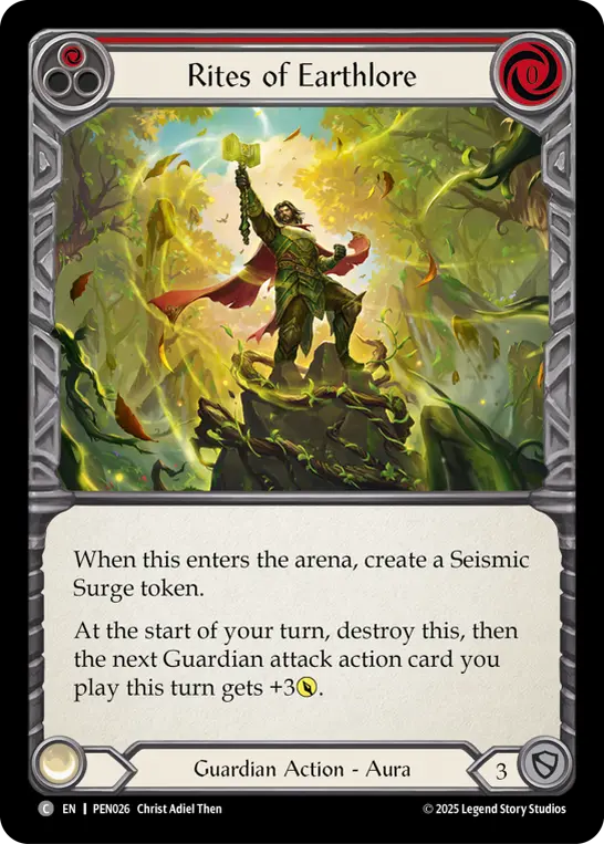 Rites Of Earthlore (Red)