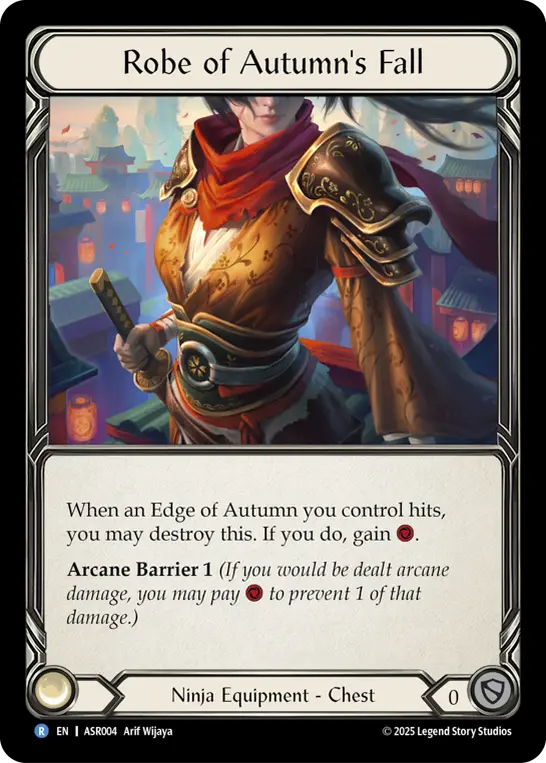 Robe of Autumns Fall