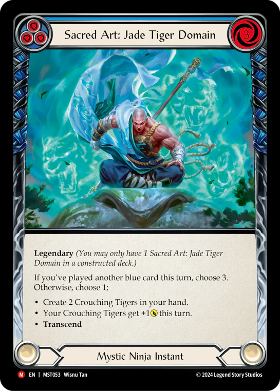 Sacred Art: Jade Tiger Domain // Inner Chi