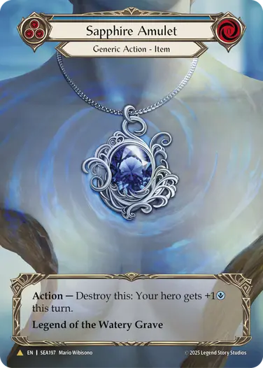 Sapphire Amulet - Image 2