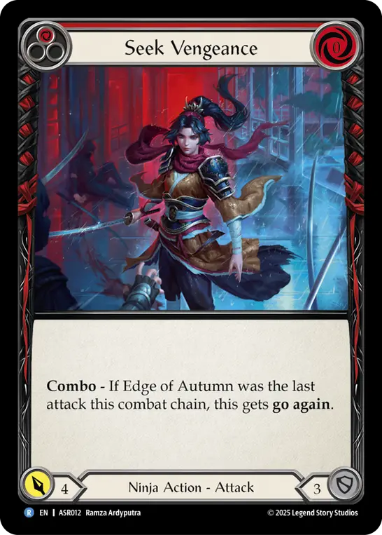 Seek Vengeance Red