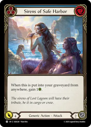 Sirens of Safe Harbor (Blue)